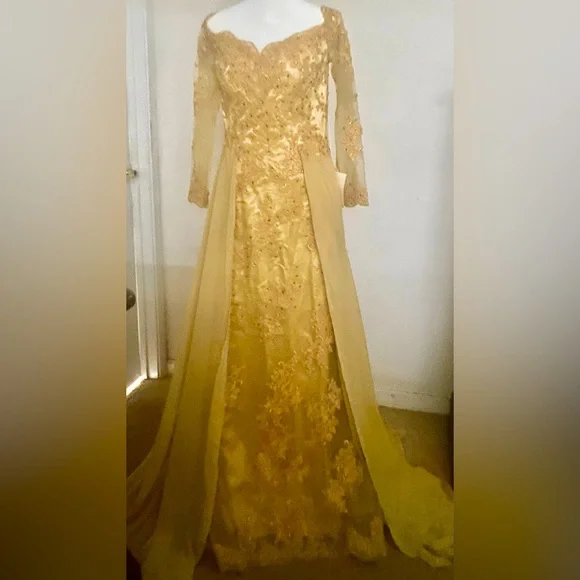 sachin and babi light blue dress Women's Evening Dresses UAE main image 1